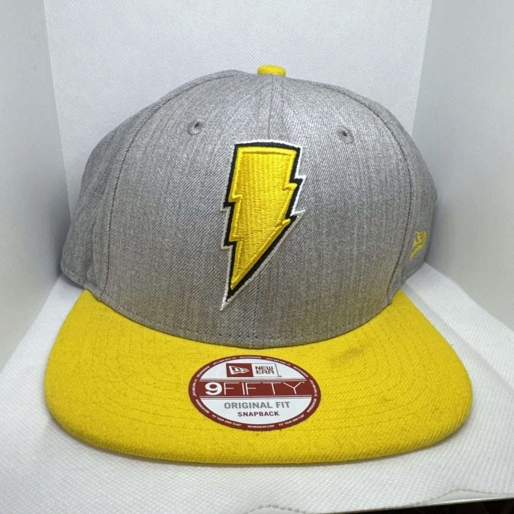 Shazam‎ New Era 9FIFTY DC Comics SnapBack yellow Snapback Logo Lightning Bolt